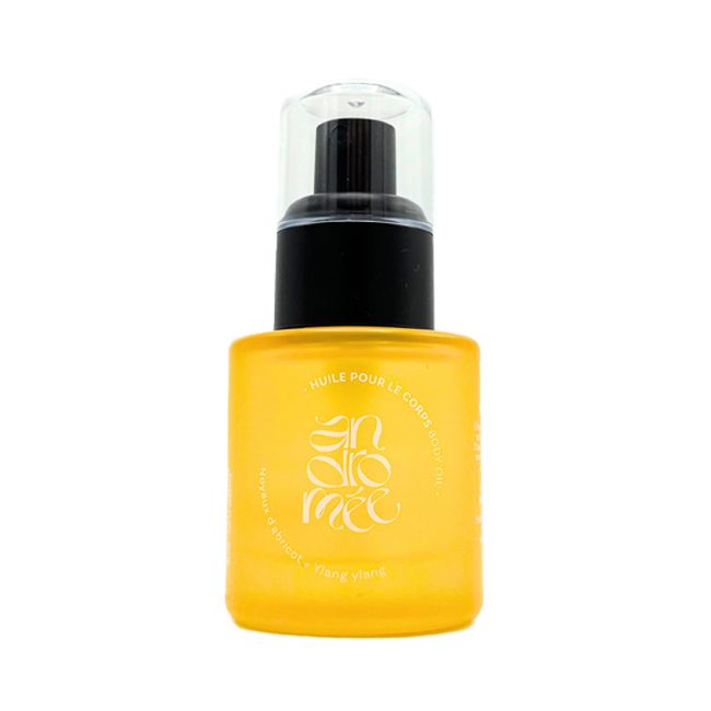 Huile pour le corps Abricot + Ylang ylang Andromée