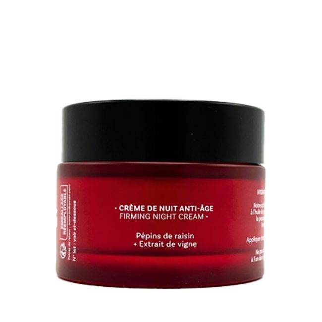 Crème visage naturelle de nuit anti-âge Andromée
