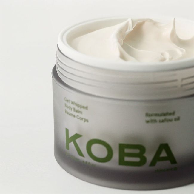 Koba Skincare's Baume corps Get Whipped Texture