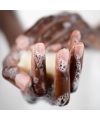 Koba Skincare's Soak Me Up soap bar Application
