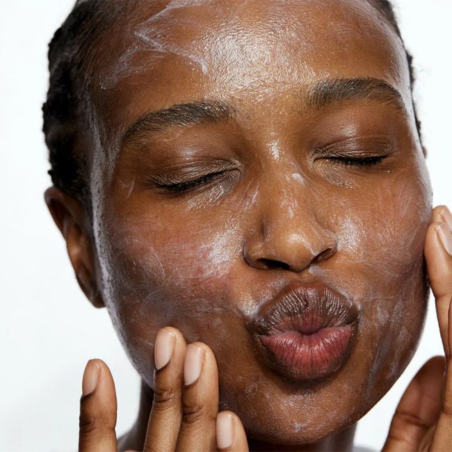 Koba Skincare's Safou Sorbet Cleansing Balm Model