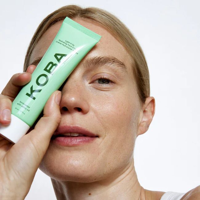 Koba Skincare's Light It Up moisturising face cream Beauty