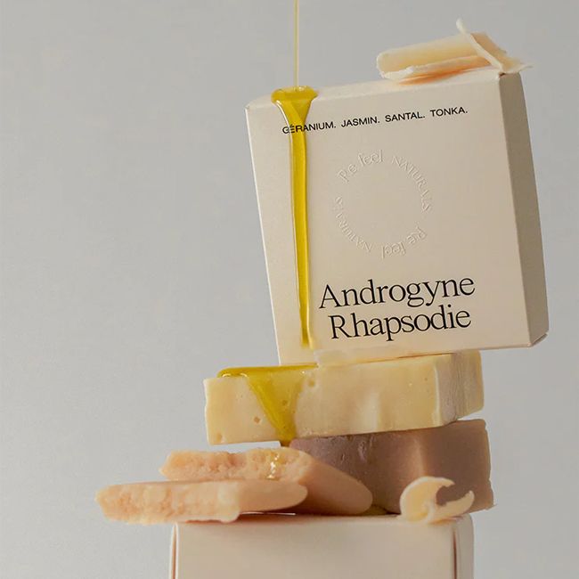 Savon naturel solide crémeux Androgyne Rhapsodie Refeel Lifestyle