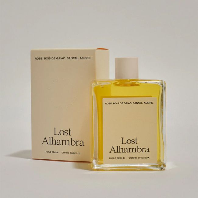 Refeel's Lost Alhambra natural silk oil Packaging