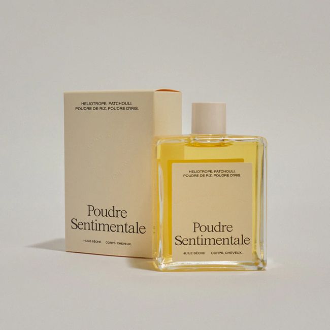 Huile naturelle Soyeuses Poudre Sentimentale Refeel Packaging