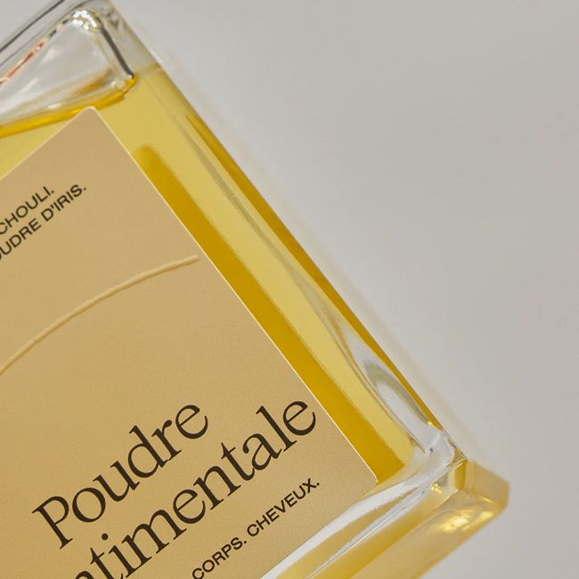Huile naturelle Soyeuses Poudre Sentimentale Refeel Texture