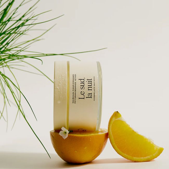Gommage naturel lacté Le Sud La Nuit Refeel Cosmétique