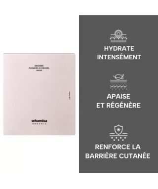 Masque visage Hydrogel aux fleurs bio fermentées - 33 g