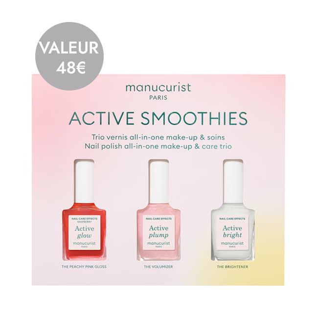 Coffret Manucurist Trio Active Mini Smoothies