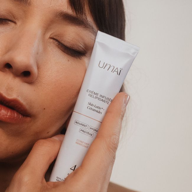 Crème visage naturelle infusée relipidante Umaï cosmétique