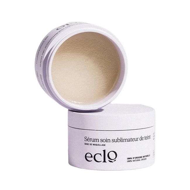 Base de teint naturelle sérum soin en baume sublimateur de teint Eclo Beauty
