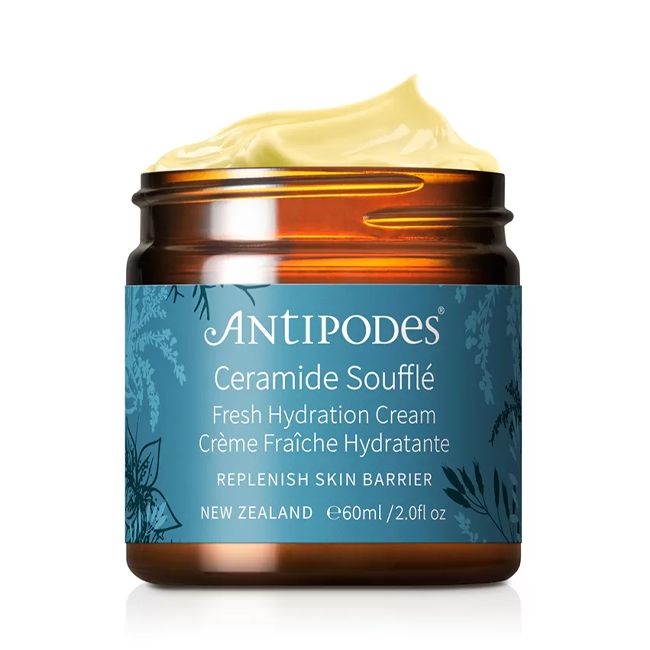 Crème hydratante naturelle fraîche Ceramide Soufflé Antipodes