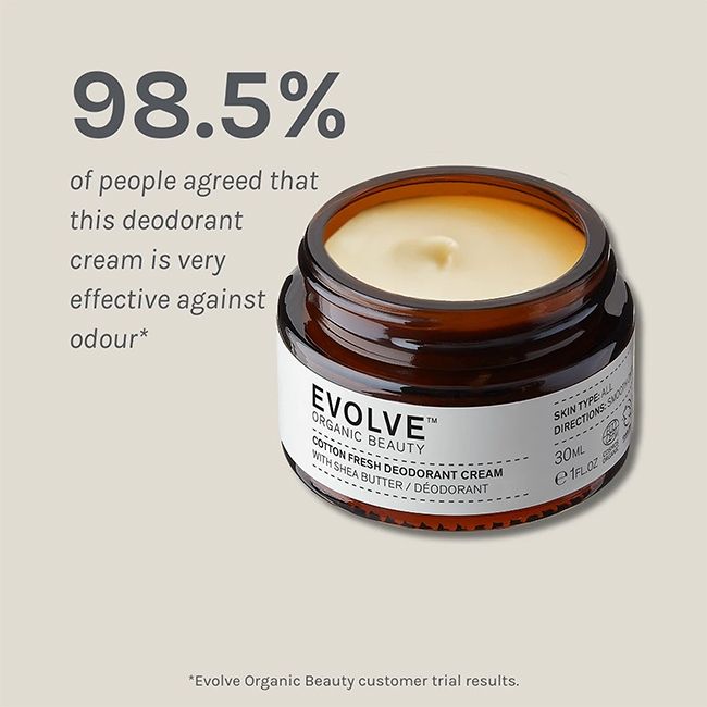 Déodorant naturel Cotton Fresh Evolve Beauty