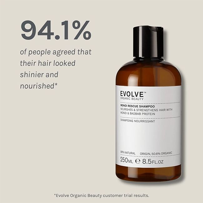 Shampoing doux naturel Monoï Magic Evolve Beauty