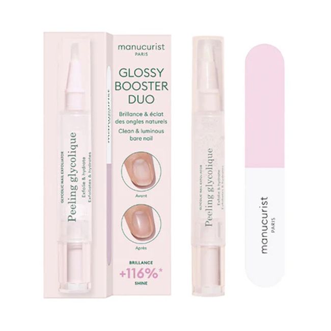Soin ongles glossy booster duo Manucurist Soin ongles glossy booster duo Manucurist