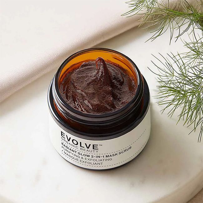 Masque visage naturel Radiant Glow Evolve Beauty