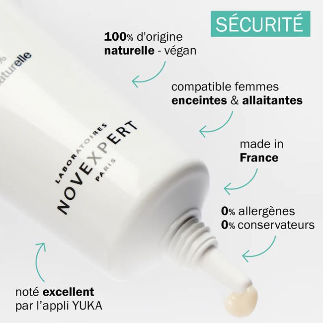 Crème anti-âge naturelle Fluide pureté Novexpert