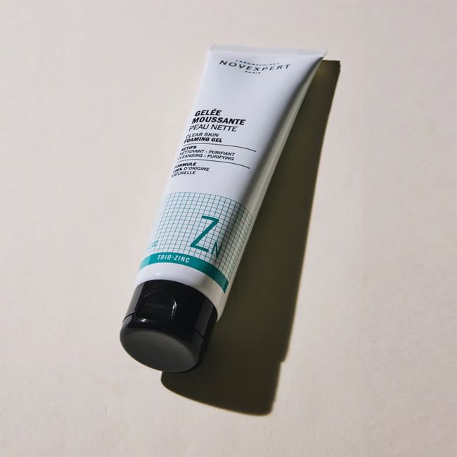 Nettoyant visage naturel Gelée Moussante Peau Nette Novexepert
