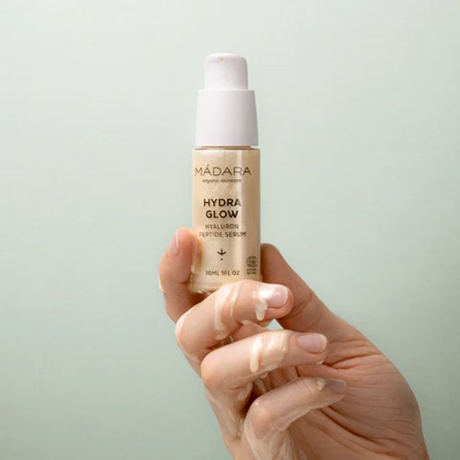 Sérum visage naturel Hydra Glow hyaluronique aux peptides