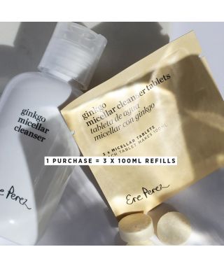 Nettoyant micellaire au Ginkgo - 3 x 100 ml Nettoyant micellaire au Ginkgo - 3 x 100 ml