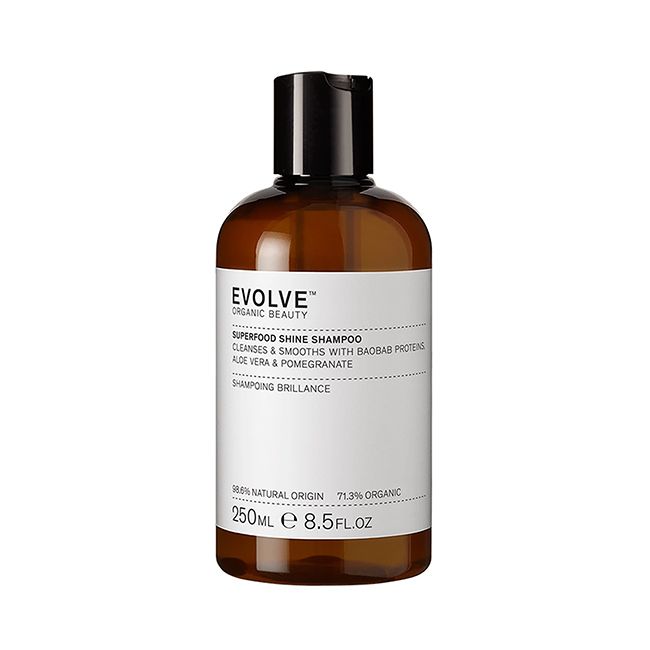 Shampoing bio Superfood Shine 250 ml Evolve Beauty