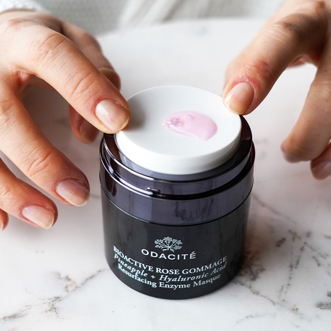 Gommage visage exfoliant Bioactive Rose Odacité