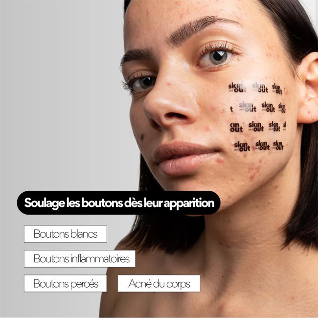 Patch anti bouton XL Hydrocolloïde Clear Skin and Out