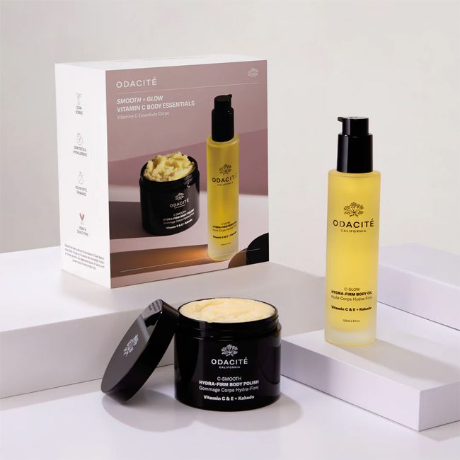 Coffret soin corps Smooth plus Glow Odacité