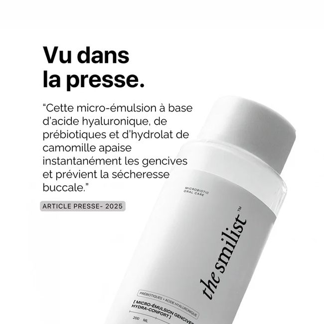 Soin gencives micro émulsion Hydra-Confort The Smilist