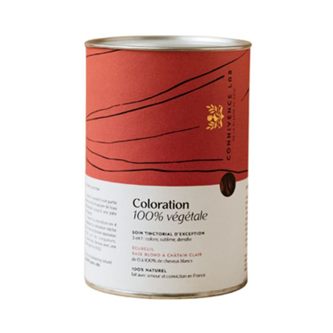 Coloration végétale écureuil naturel-Connivence Lab