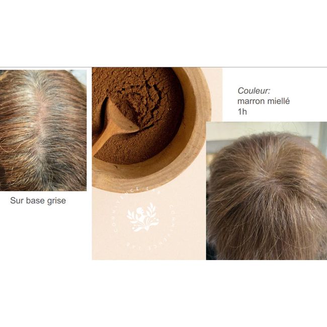 Honey Brown Plant-Based Hair Dye - Connivence Lab I MonCornerB