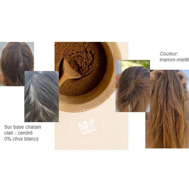 Coloration Végétale Marron Miellé naturel Connivence Lab