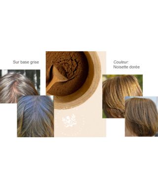Coloration végétale Noisette Dorée - 100 g