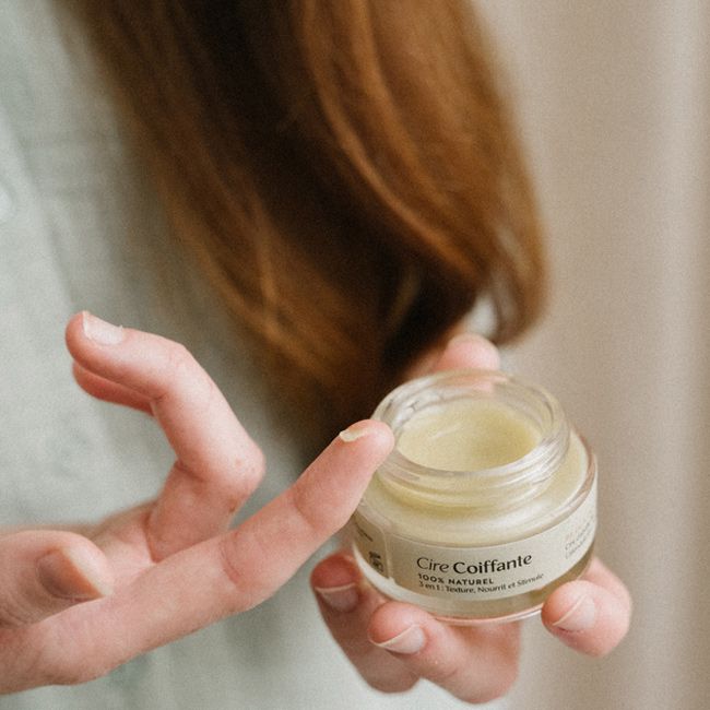 Cire naturelle cheveux Coiffante e nourrissante Connivence Lab