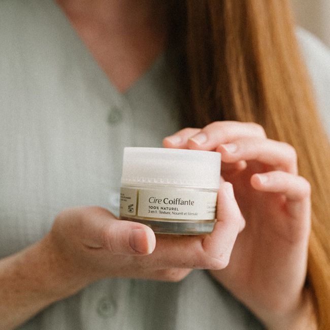 Cire naturelle cheveux Coiffante e nourrissante Connivence Lab