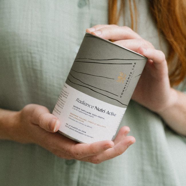 Masque cheveux naturel Radiance Nutri-Active Connivence Lab