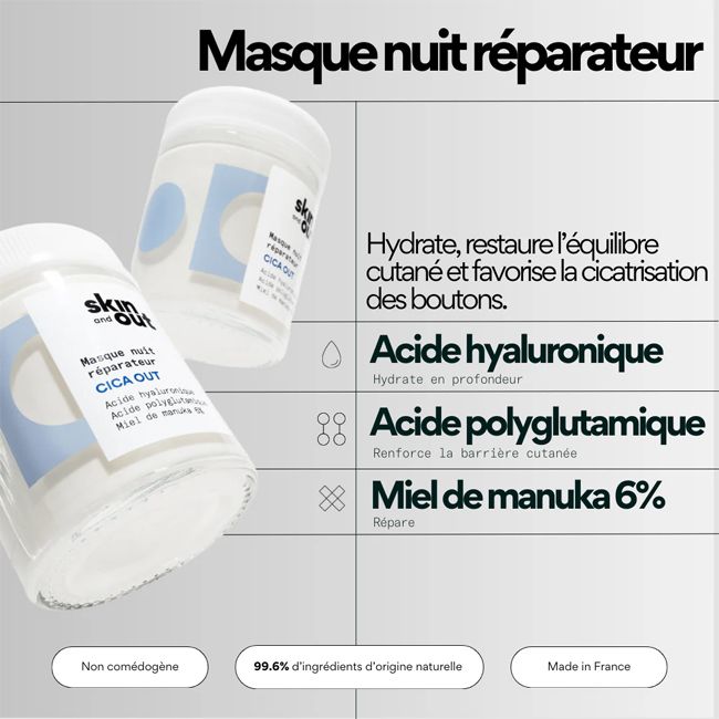 Cica Out Repairing Night Mask - Skin & Out I MonCornerB