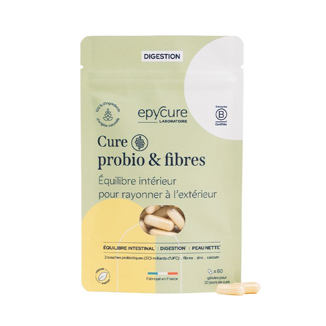 Cure Probio and fiber complex capsules - Epycure | MonCornerB