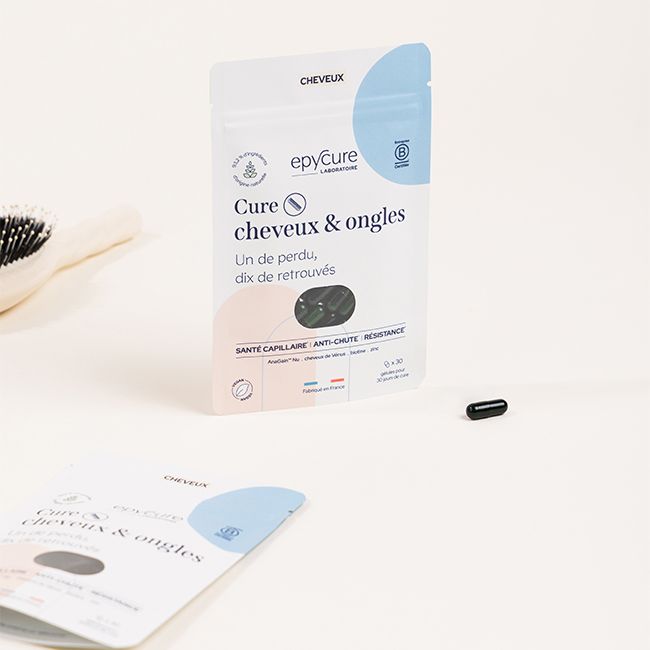 Compléments alimentaire Cheveux et Ongles gélules cure Epycure