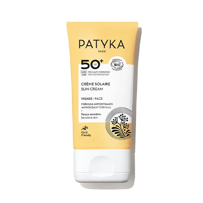 Crème solaire bio visage SPF50 Patyka
