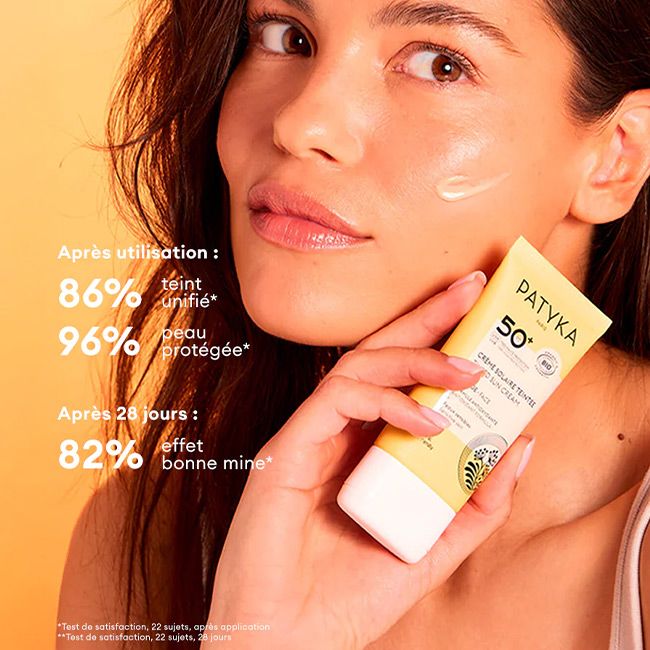Tinted Face Sunscreen SPF50+ - Patyka I MonCornerB