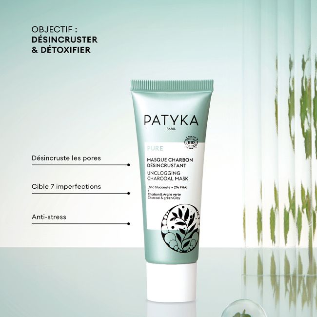 Charcoal Deep Cleansing Mask - Patyka I MonCornerB