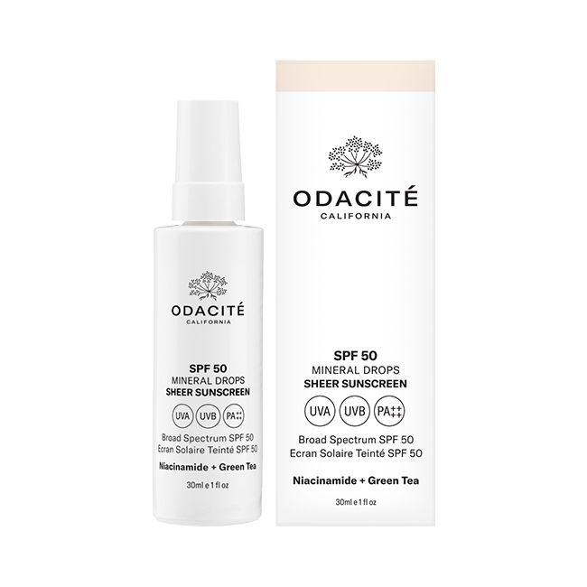 Crème solaire minérale invisible Mineral Drops SPF 50 Odacité