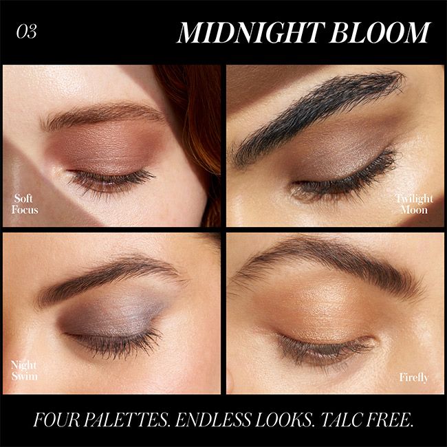 Palette maquillage naturel Redimension Midnight Bloom RMS Beauty