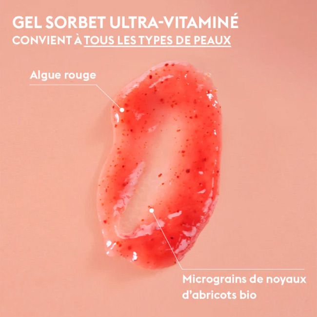 Exfoliant doux visage Gommage Sorbet Eclat Patyka