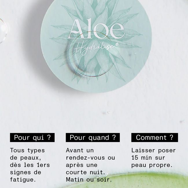 Patchs yeux anti cernes paires Aloe Paris