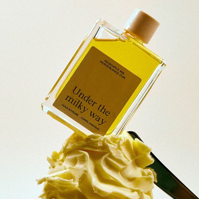 Huile corps et cheveux soyeuse Under The Mily Way Refeel Naturals