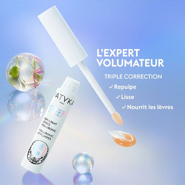 Baume à lèvres naturel soin repulpant hyaluronic Patyka