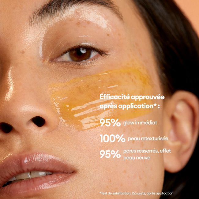 Masque visage bio effet peau neuve Patyka