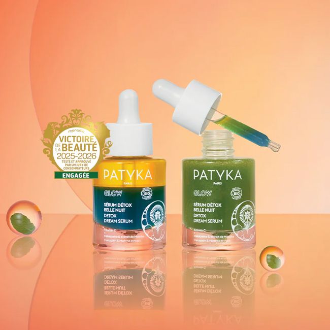 Sérum visage bio détox Belle Nuit Patyka